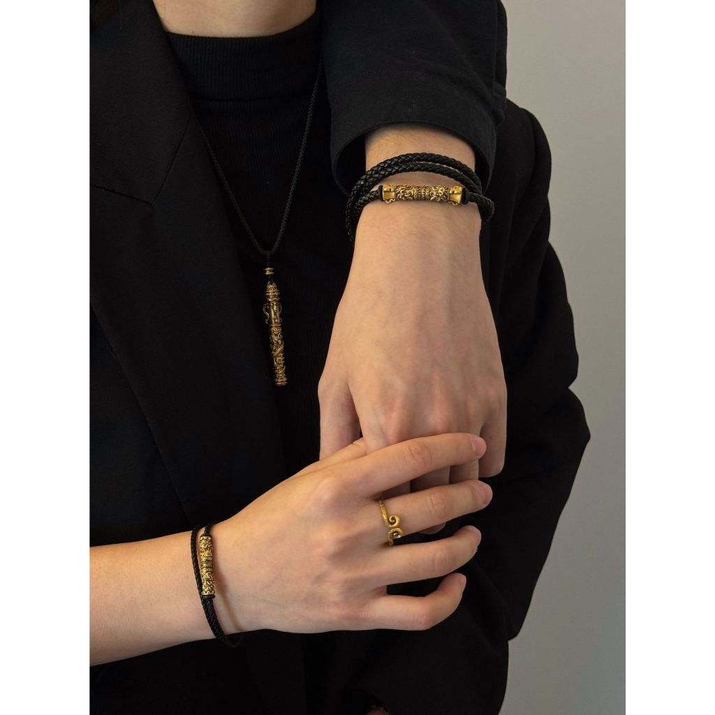 CHOW TAI FOOK 周大福Black Myth 周大福× 黑神话999 Gold Ring【明心見