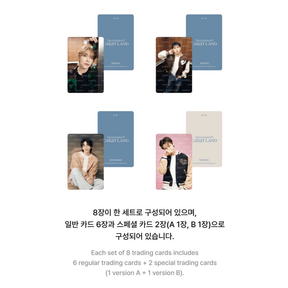 SEVENTEEN Trading Card Set | Shopee Singapore