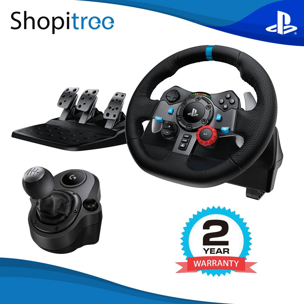 Logitech / G G29 Driving Force Steering Wheel + Shifter (For PS5/PS4/PC