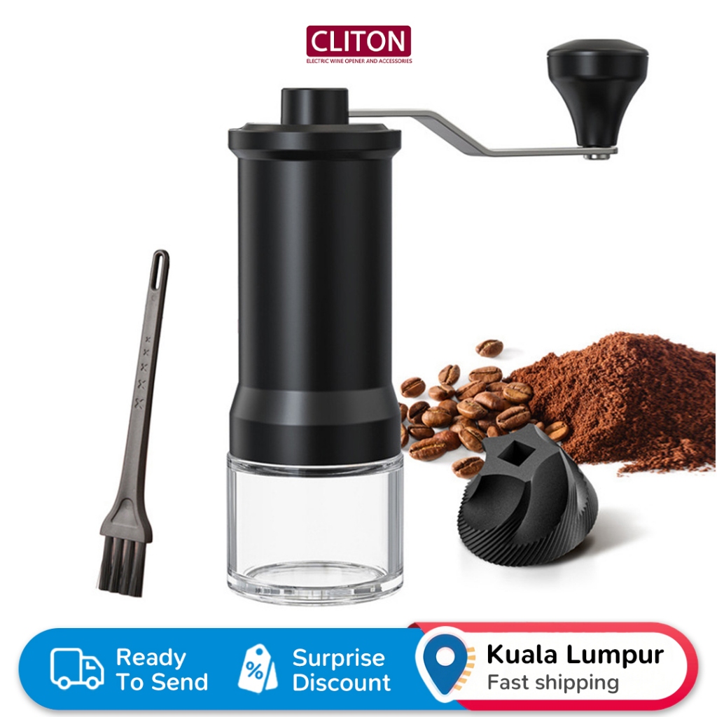 Cliton Hand Grinder Professional Italian Coffee Extraction Hand Grinder ...