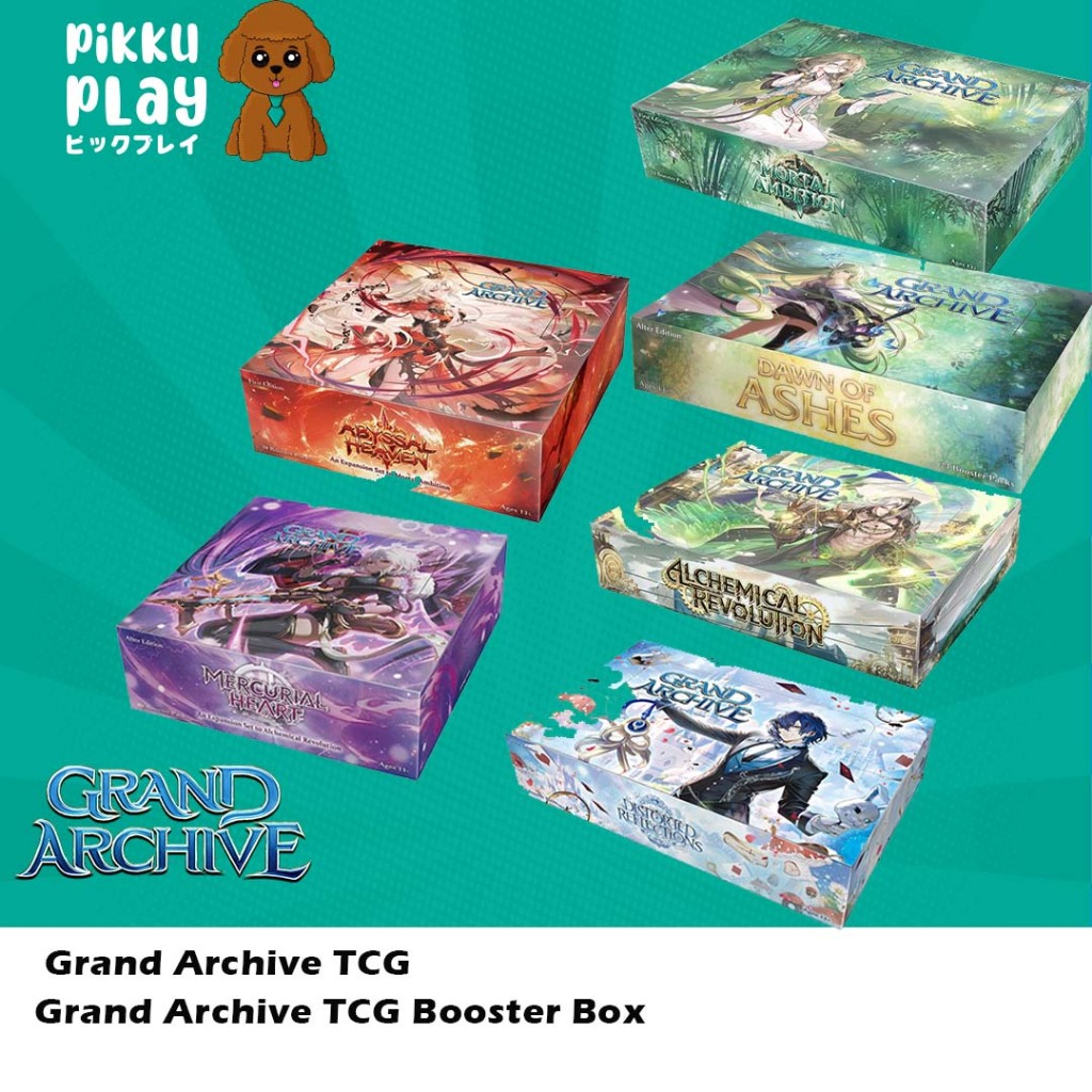 Grand Archive TCG: Booster Box HVN / AMB / MRC / Dawn Of Ashes / Alchemical  Revolution / Distorted Reflections DTR | Shopee Singapore