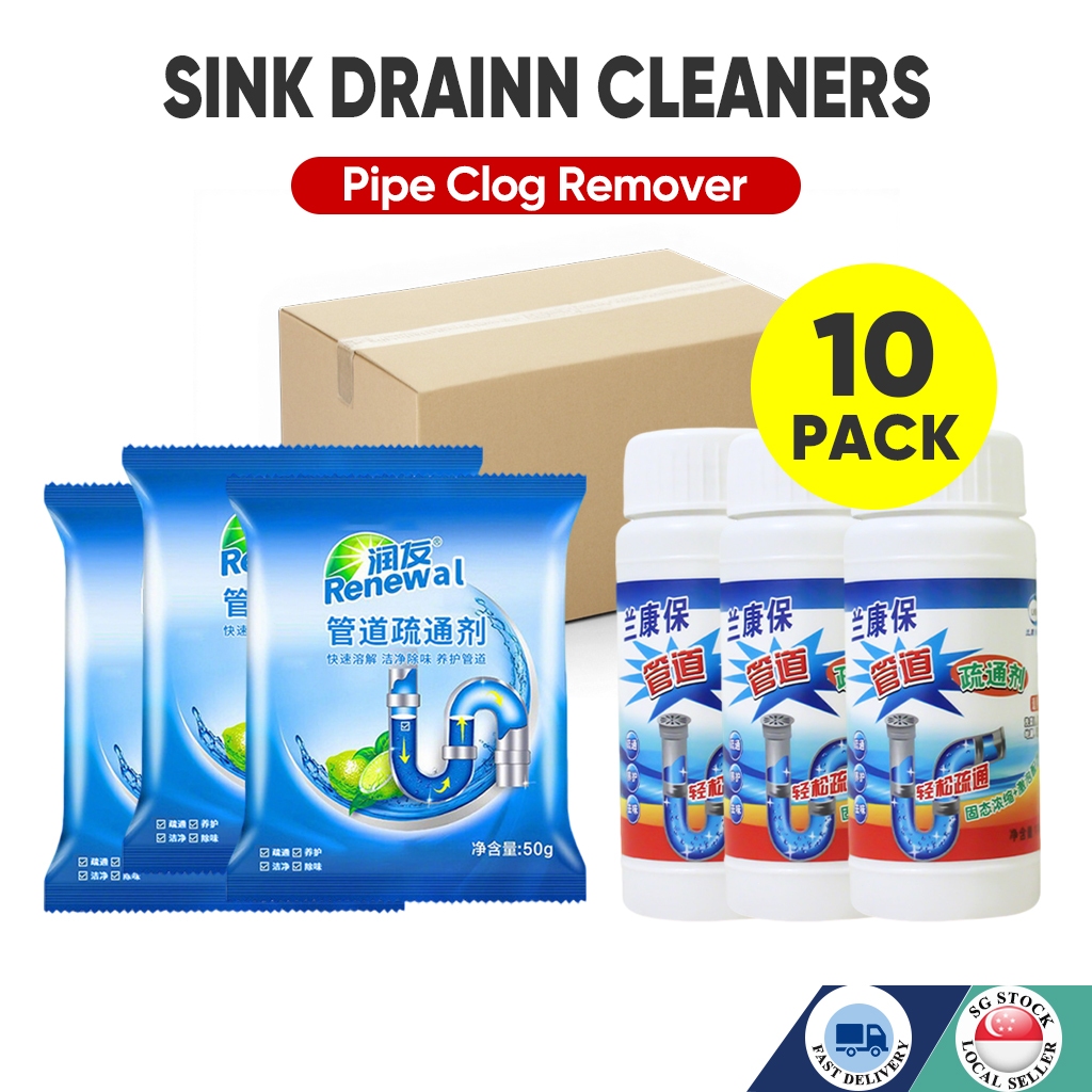 🇸🇬Powerful Sink Drain Cleaner-Pipe Cleaner Pipe Dredging Agent Anti ...