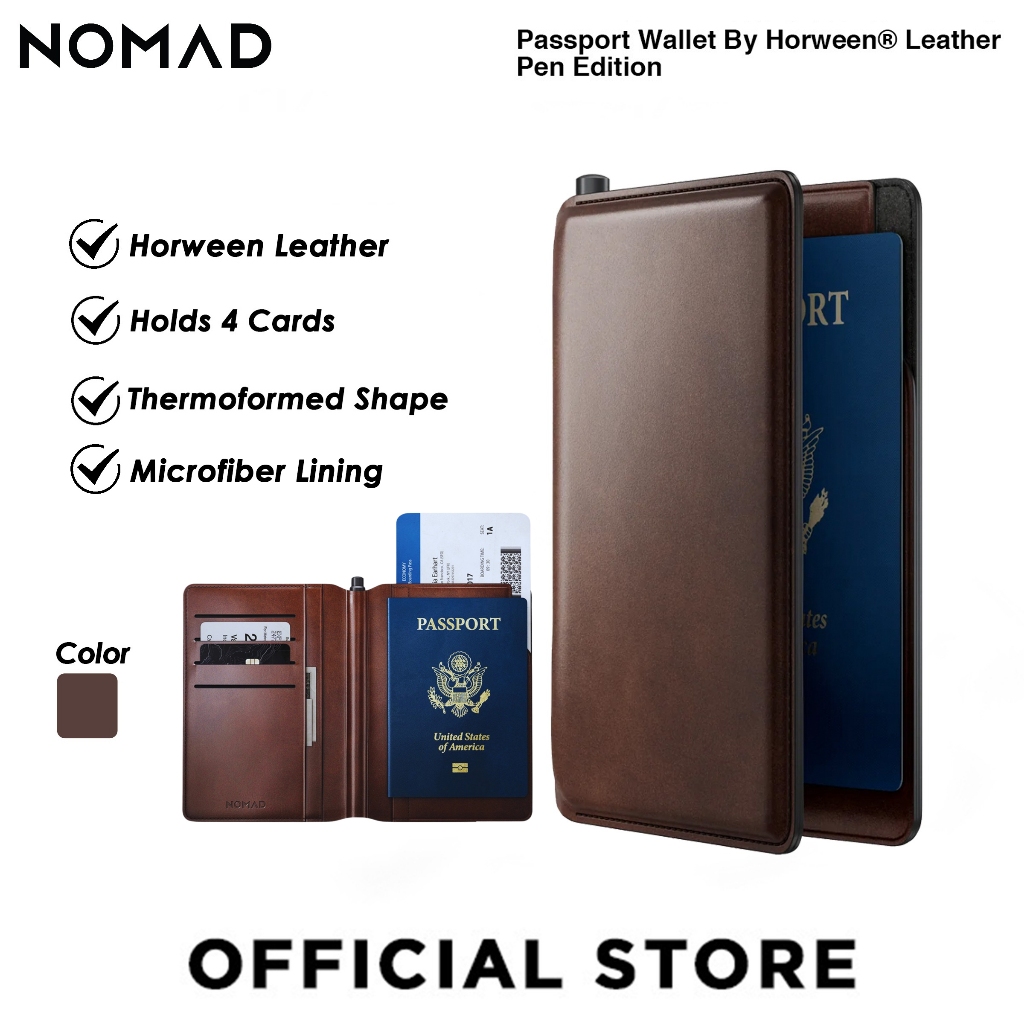 旅行かばん・小分けバッグ Nomad Passport Wallet Pen Edition Nomad Passport Wallet Pen Edition – Mukama