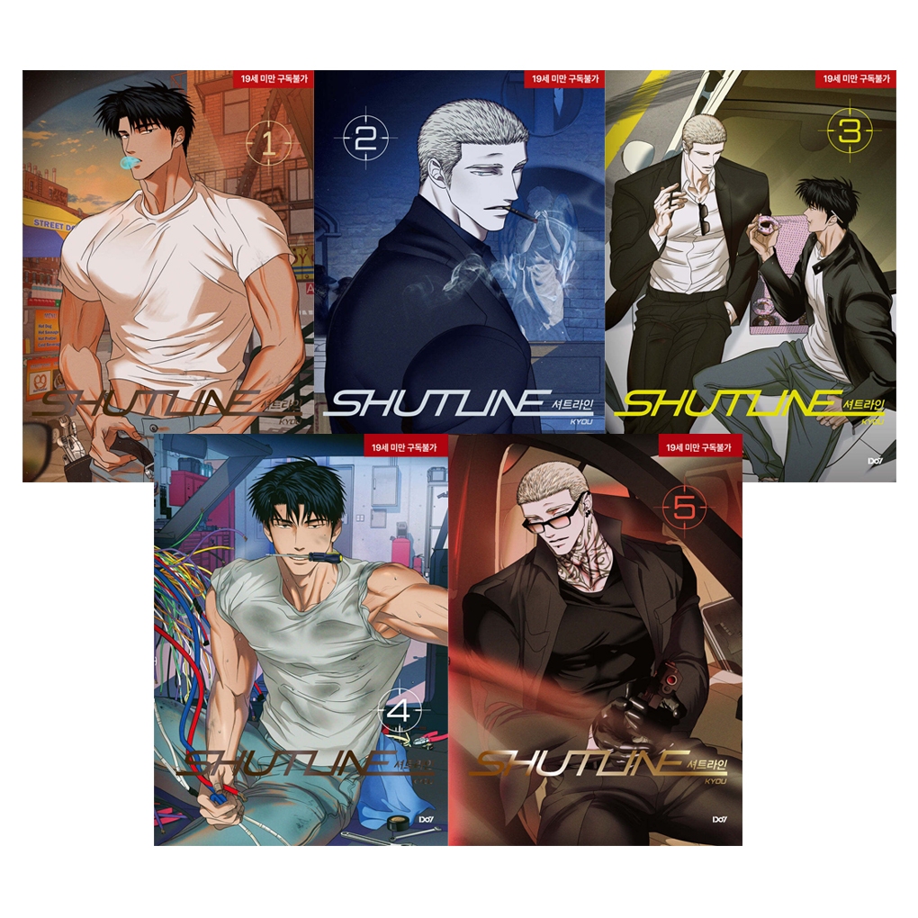  KOREA COMIC Shutline BL Manhwa Comic Korea Webtoon Comic Shopee 