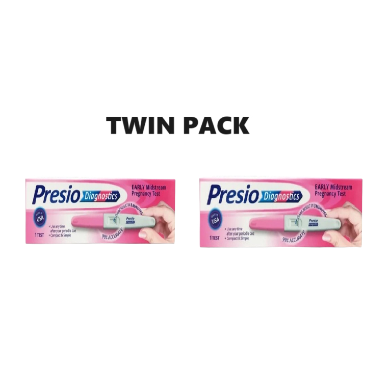 Presio Midstream Pregnancy Test Kit - Twin Pack | Shopee Singapore