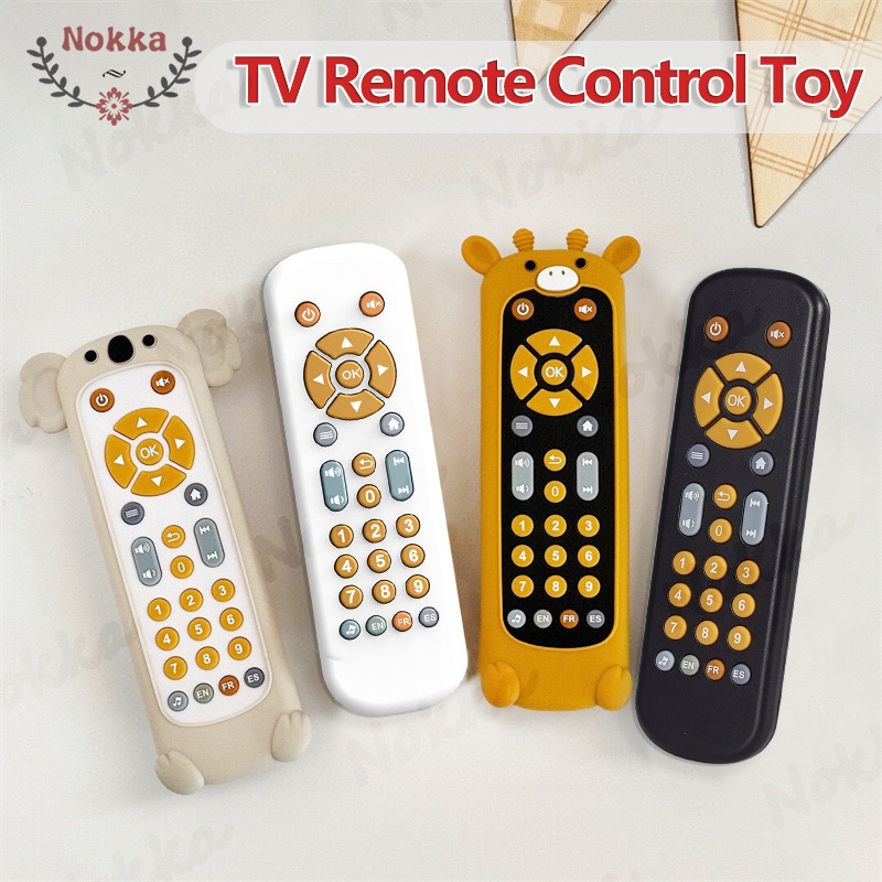 【SG】Simulation TV Remote Control Toy Baby Sensory Toys Early ...