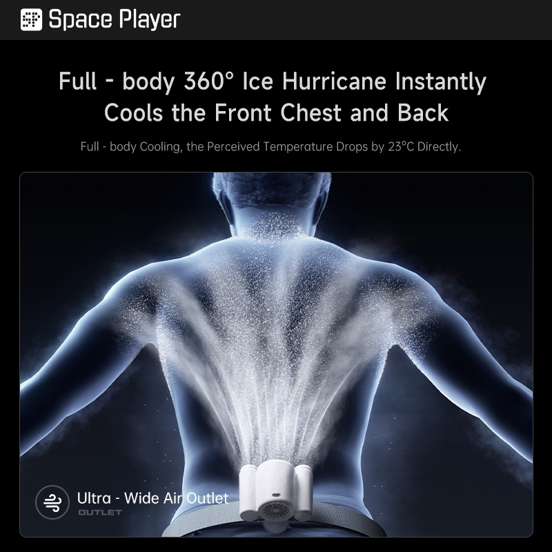 Space Player Waist Fan Portable 2025 New High-Temperature Operation ...