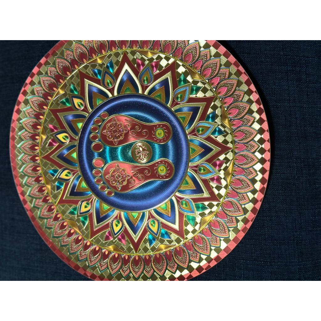 Rangoli Sticker, kolam Sticker for : Wall, Tiles, Floor, Steel Stickers ...