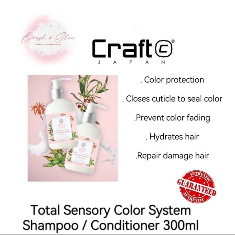 Craft Total Sensory Color System Shampoo/Conditioner 300ml | Shopee ...