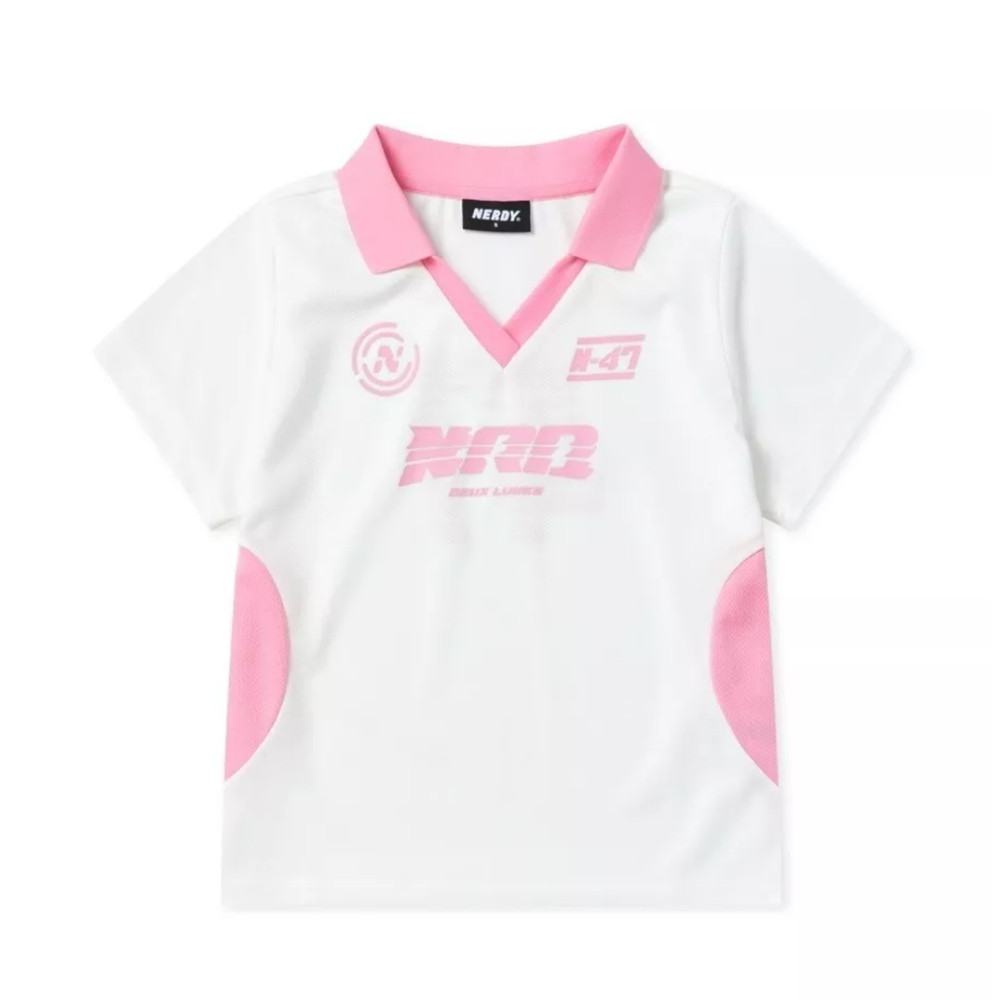 Nerdy Sporty Jersey Crop Women's T Shirt (2024New) | Shopee