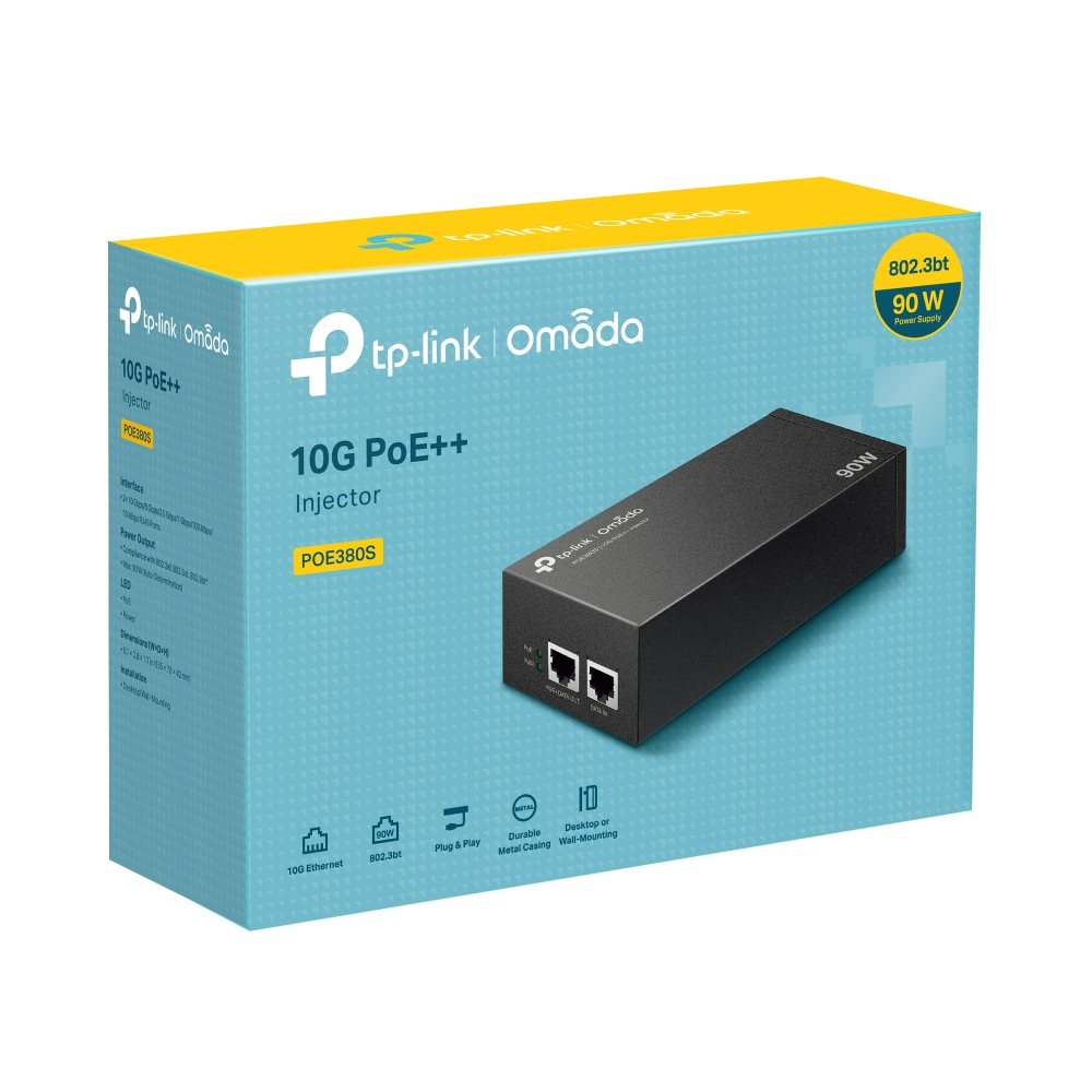 POE380S Omada PoE++ Injector | Shopee Singapore