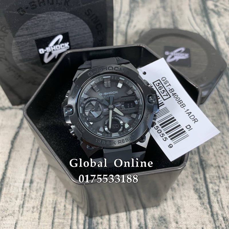 100% ORIGINAL CASIO G-SHOCK GST-B400BB-1ADR / GST-B400BB-1A