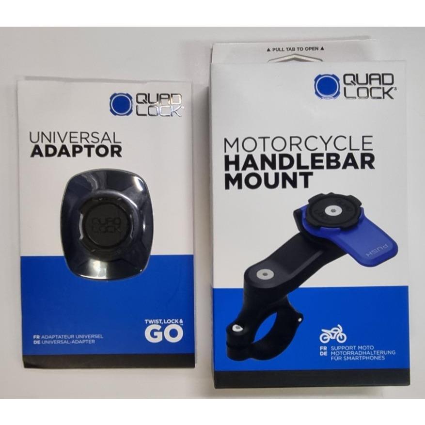 QuadLock Handlebar Mount + Universal Adaptor Set | Shopee Singapore