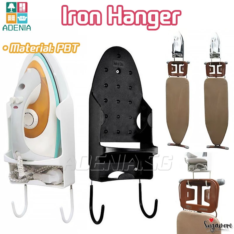 【SG】Iron Holder Universal Ironing Board Hanger Heat Resistant Ironing ...