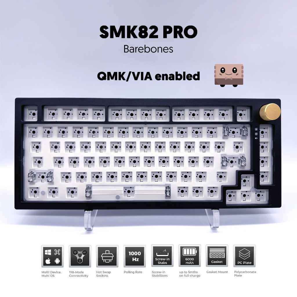 [Barebones] Steed SMK82 PRO Barebones Kit Full Body CNC Aluminium ...