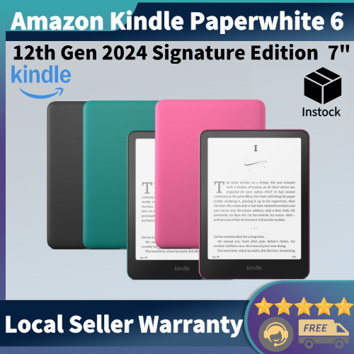 Amazon Kindle Paperwhite 6 (12th Gen) 2024 32GB Signature Edition