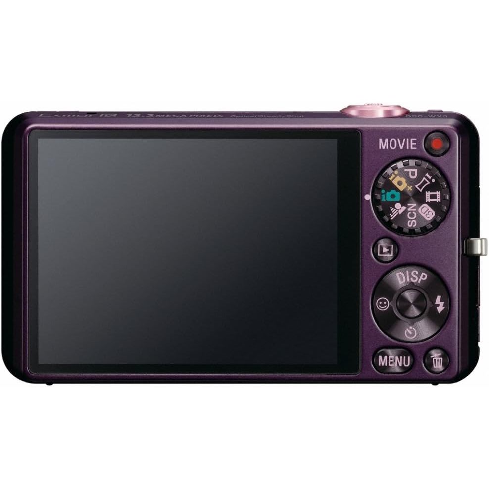 SONY Digital Camera Cyber-Shot WX5 (12.2MP CMOS/Optical x5) Violet