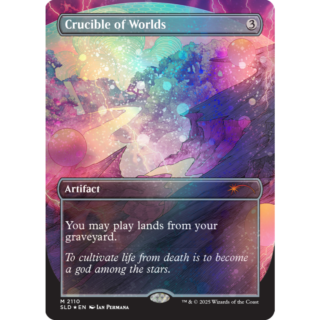 MTG Secret Lair Alien Auroras English Galaxy Foil Edition Sealed