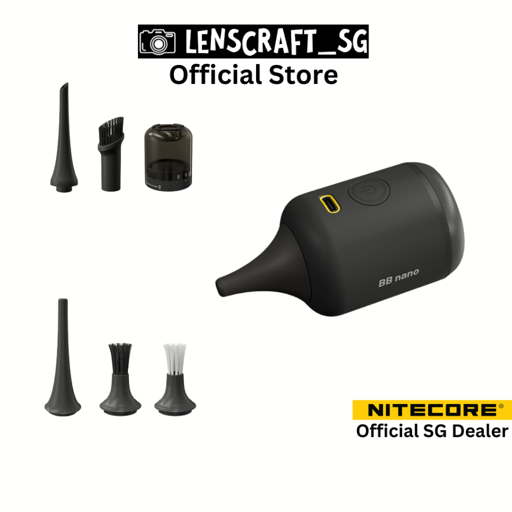 NITECORE NIA007 Vacuum Kit Extension - Dust Bin & Nozzle Attachment For