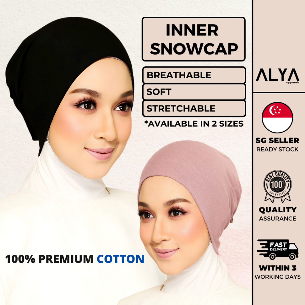 Inner SnowCap Warda ( Alya Apparels / Inner Hijab Underscarf ...
