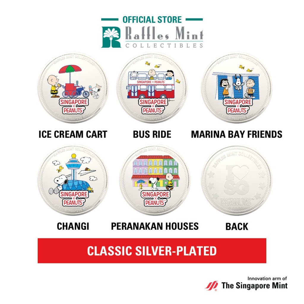 SG60 Singapore x Peanuts Mystery Medallions Blind Box [The