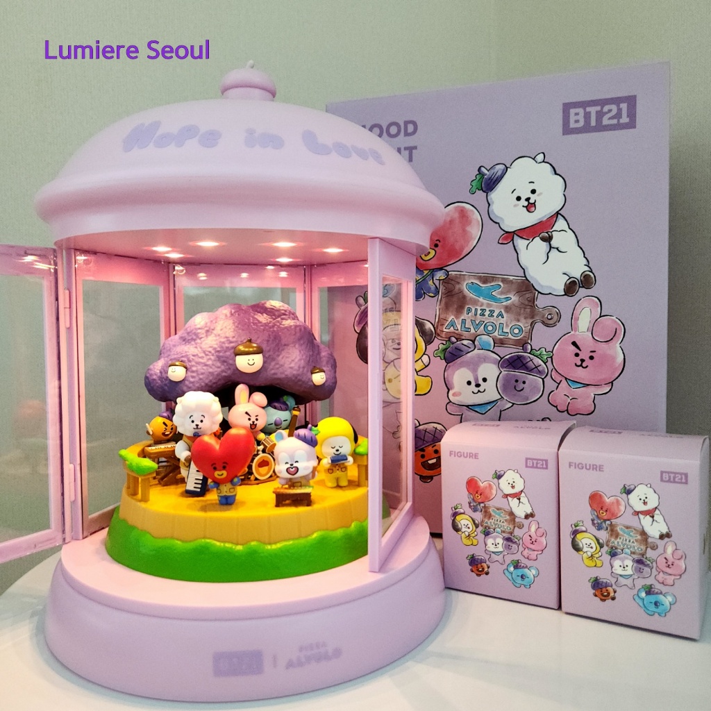 BTS BT21 × Pizza Alvolo Mood Light (Options A/B) | Shopee Singapore