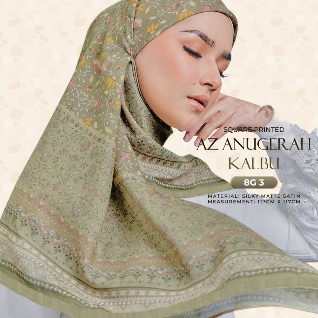 Ameera Zaini Collection AZ Anugerah SQ (8G) | Shopee Singapore