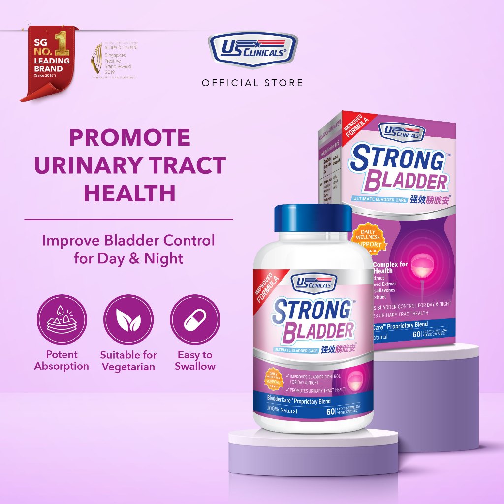 US Clinicals StrongBladder 60s| Bladder Control Supplement | Prevent ...