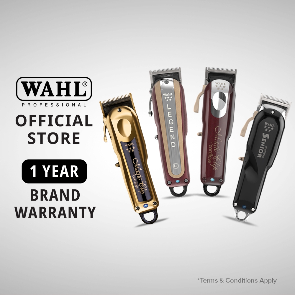 Wahl 5-Star Hair Cordless Clippers - Legend, Senior, Magic Clip
