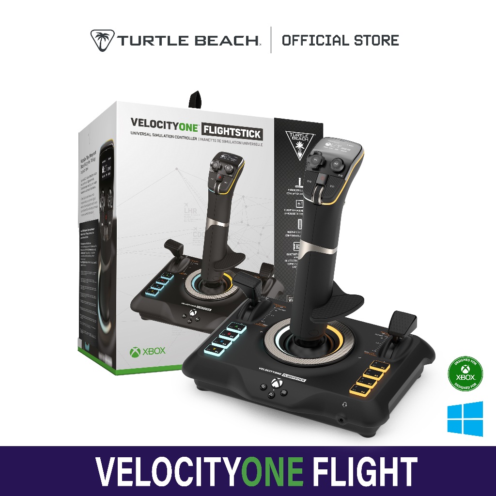 Turtle Beach VelocityOne Flightstick Universal Simulation Controller ...