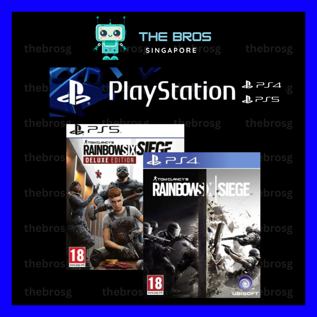 ⭐ PS4 / PS5 PlayStation Digital Game | Tom Clancy's Rainbow Six Siege ⭐ ...