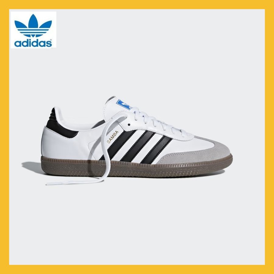 Adidas Korea Originals SAMBA OG B75806 Cloude White Core Black Shoes Size mm