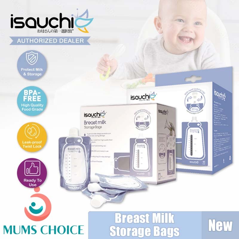 Isa Uchi Breast Milk Storage Bags Isauchi | Shopee Singapore