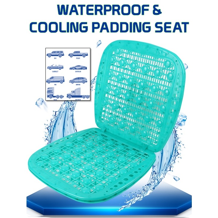 WATERPROOF COOLING CAR SEAT CUSHION/ LORRY TRUCK PVC CAR SEAT PADDING ...