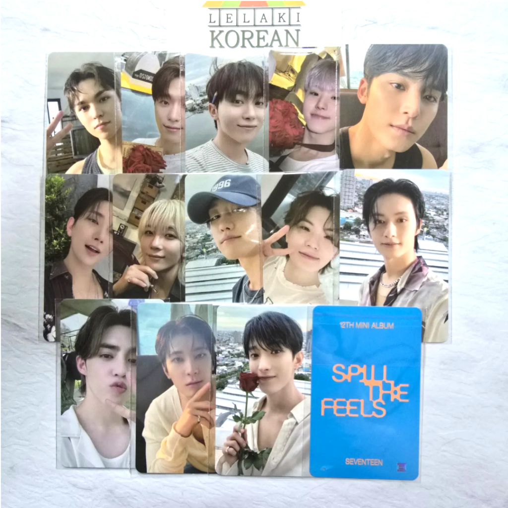 SEVENTEEN SPILL THE FEELS beatroad 13枚