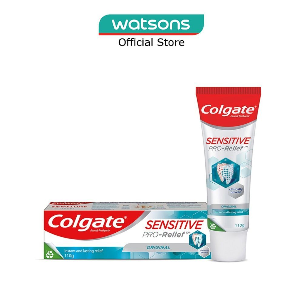 COLGATE Sensitive Pro Relief Original Toothpaste 110g | Shopee Singapore