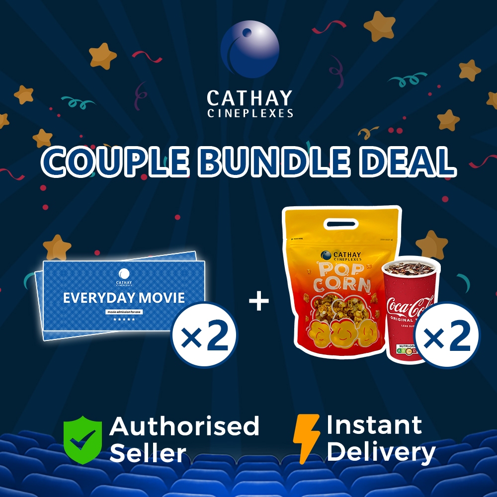 [Cathay Cineplexes] COUPLE BUNDLE DEAL 2x Eveyday Movie+2x Digital ...