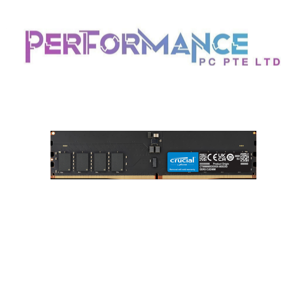 Crucial 64GB DDR5-6400 CUDIMM 1.1V CL52 (Limited Lifetime Warranty By ...