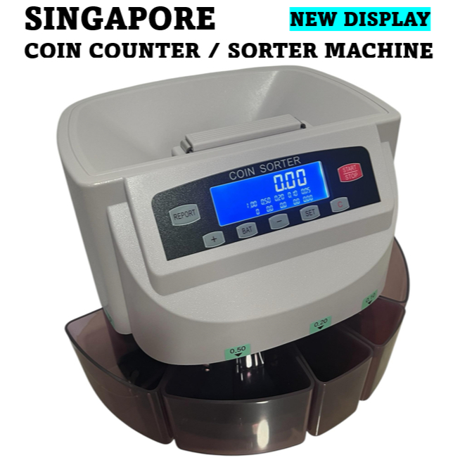 Singapore Coins Coin Sorter Sorting Counter Counting Machine With ...