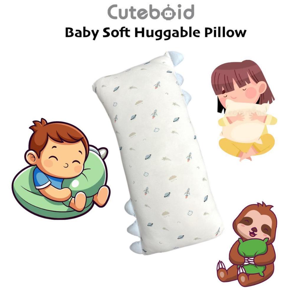 Cuteboid Baby Bamboo Pillow Hugging Bolster Kids Soft Bedtime Pillow ...