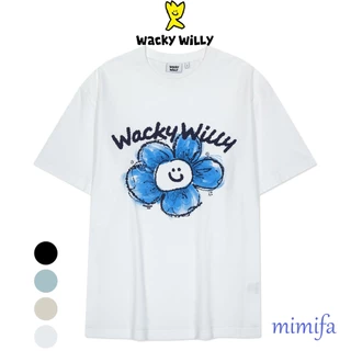 ★Wacky WiLLy★ Kiki Multi Graphic Long Sleeve T-Shirt White Wacky WiLLy(ワッキーウィリー) Tシャツ・カットソー(メンズ