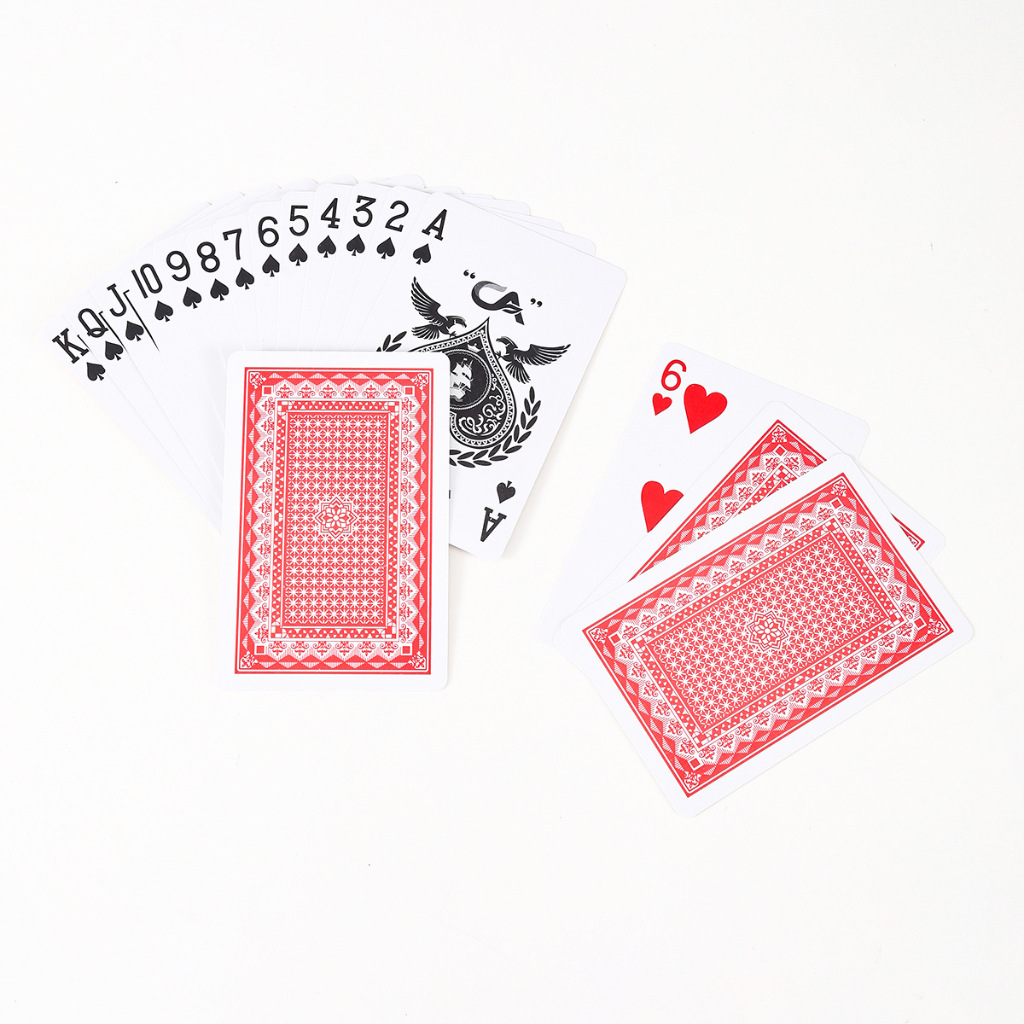 Playing Card Poker Card Waterproof PVC Playing Card 56pcs (52+4