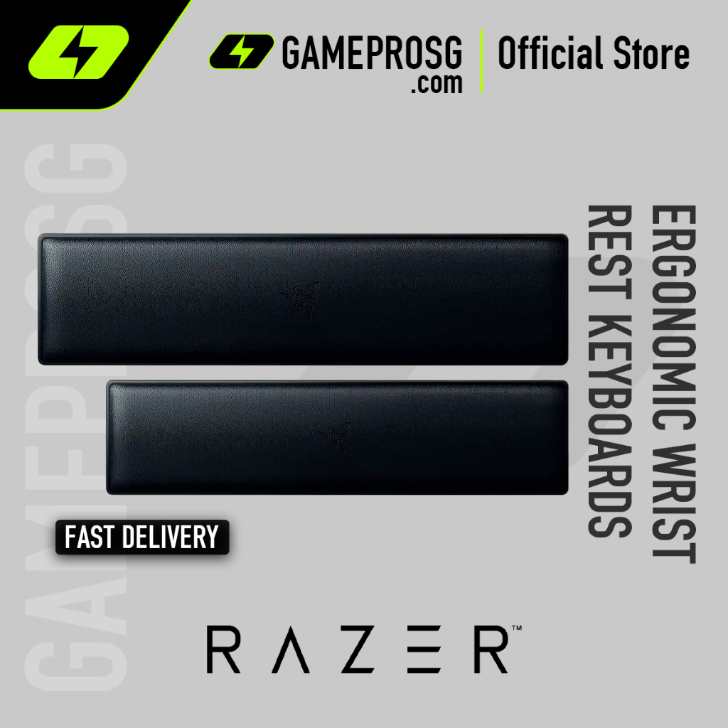 Razer Ergonomic Wrist Rest for Keyboards - Available in 2 Size ...