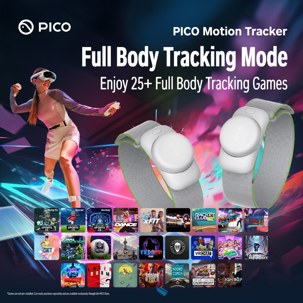 PICO Motion Tracker | 1 Year Local Warranty | Shopee Singapore