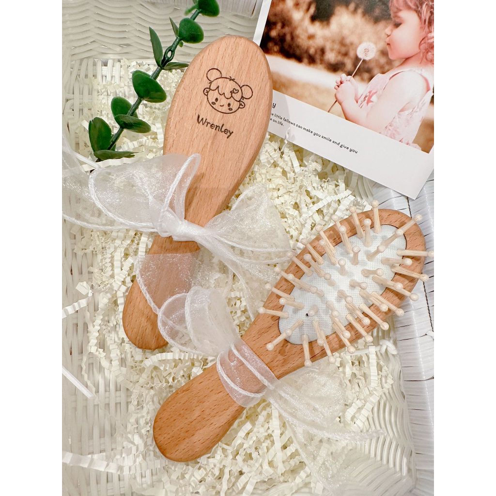 [SG]Personalized comb - farewell Cushion Hair Comb Detangling Ha ...