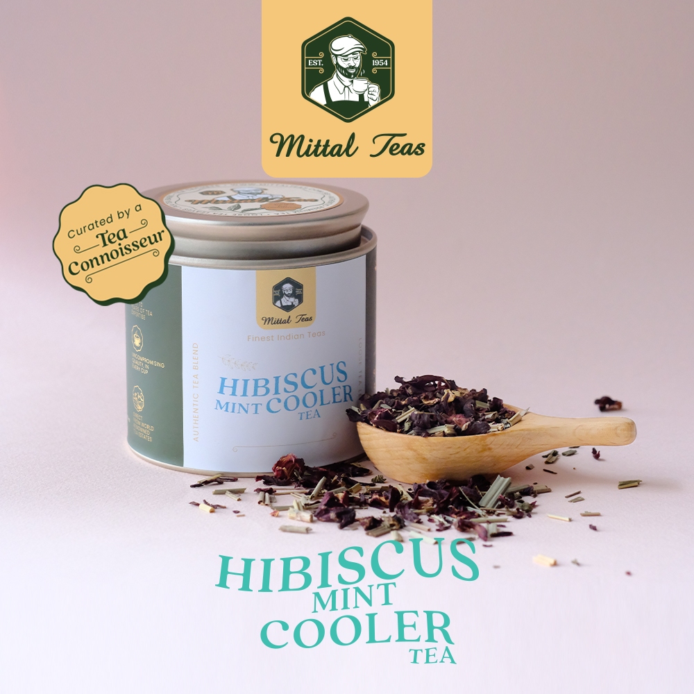 Mittal Tea, Finest Tea | Hibiscus Mint Cooler Tea | Loose Leaf | Shopee ...