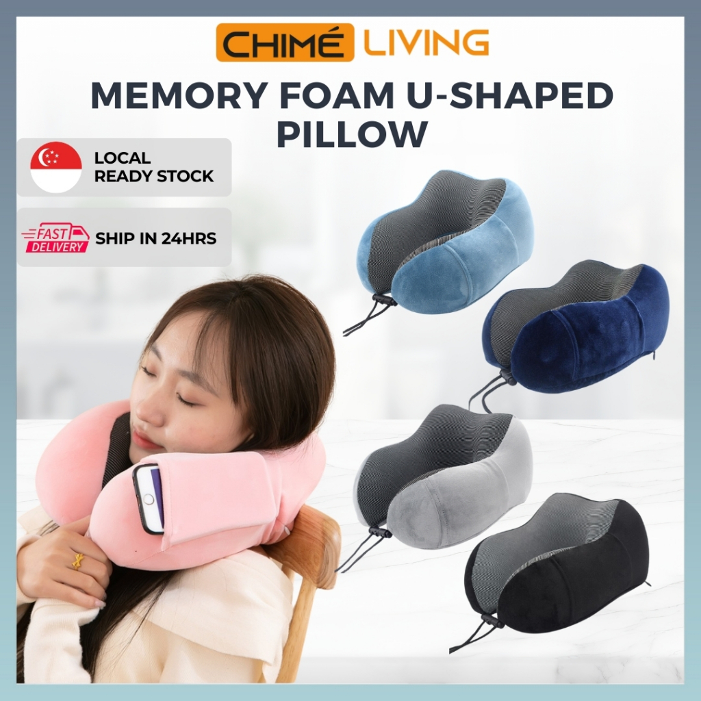 Travel Pillow U Shaped Pillow For Car Car Pillows Memory Foam Soft