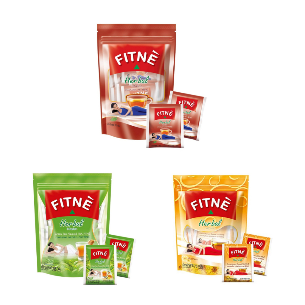 FITNE - HERBAL INFUSION DETOX TEA (ORIGINAL | GREEN TEA | CHRYSANTHEMUM ...