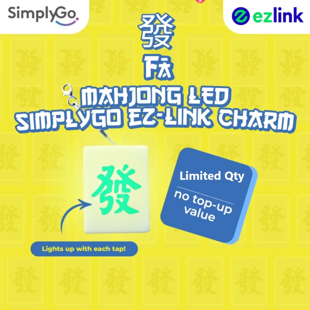 Limited Edition - Huat Fa! Mahjong LED EZ-Charm / Card Cute Valentine ...
