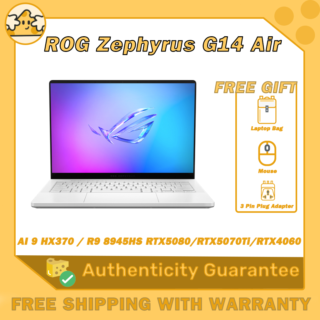 ASUS ROG Zephyrus G14 AI 9 HX370 / R9 8945HS RTX5080/RTX5070Ti/RTX4060 ...